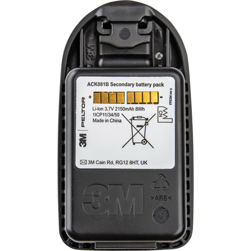 Peltor Rechargeable LI-ION Battery Pack M & M Nord Ouest Inc