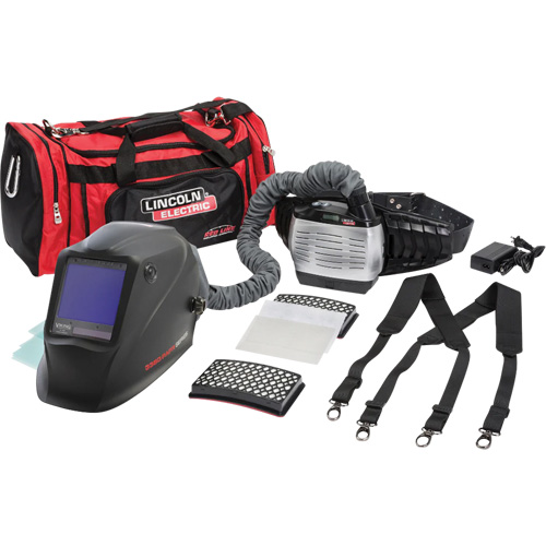 VIKING 3350 XG Auto-Darkening PAPR with Extended Battery, Welding Helmet, Lithium-Ion Battery M & M Nord Ouest Inc