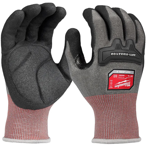 High-Dexterity Anti-Vibration Gloves, Size Small, Synthetic Palm M & M Nord Ouest Inc