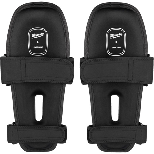 Dynamic Flooring Knee Pad, Hook and Loop Style, Plastic Caps, Foam Pads M & M Nord Ouest Inc