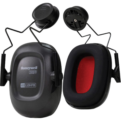 Cache-oreille pour casque de s&eacute;curit&eacute; Americas VeriShield, Fixation pour casque, 22 NRR dB M & M Nord Ouest Inc