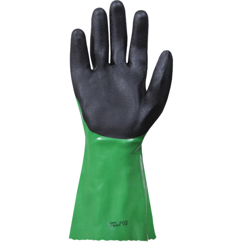 SolvStop Chemical-Resistant Gloves, Size 7, 12" L, PVC M & M Nord Ouest Inc