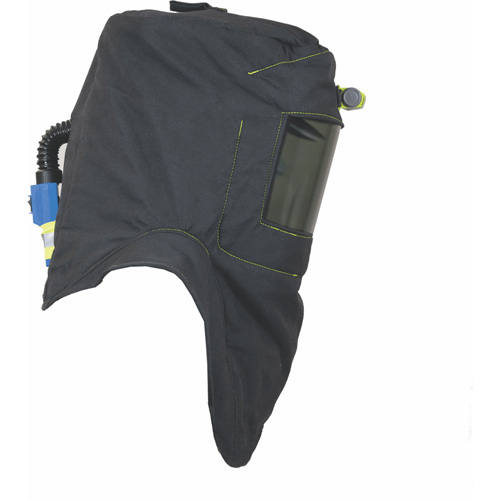 Cagoule de protection contre l'arc &eacute;lectrique TCG, Noir, 40 cal/cm², ANSI Z87.1/ASTM F1506/ASTM F1959/ASTM F2178/R&eacute;pond ou surpasse la norme CSA Z462/NFPA 70E, 4 Arc &eacute;lectrique EPI cat&eacute;gorie niveau M & M Nord Ouest Inc