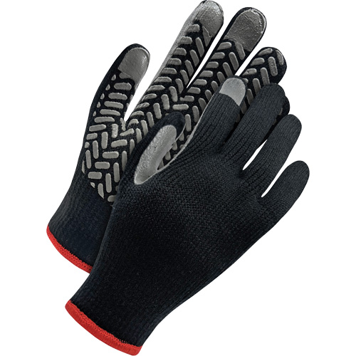 Deny&reg; Acrylic Glove with PVC Grip, Size Medium M & M Nord Ouest Inc