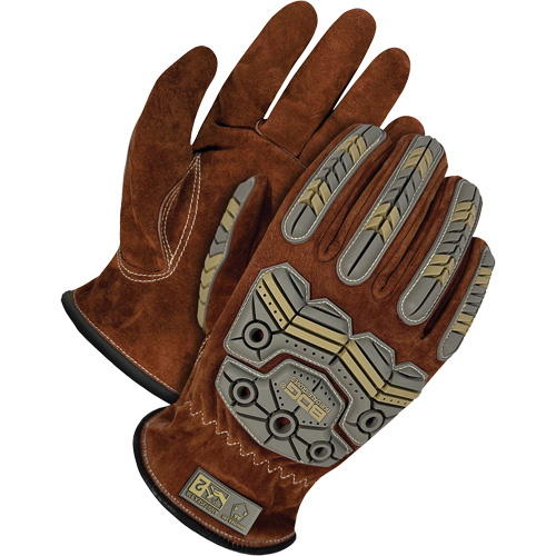 Gants de conducteur classiques r&eacute;versibles &agrave; grain, T-Grand, Paume en Cuir fleur de porc M & M Nord Ouest Inc