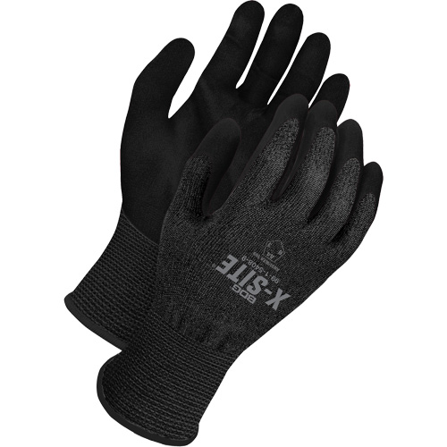 X-Site&reg; Coated Cut-Resistant Touchscreen Gloves, Size 6, 18 Gauge, Polyurethane Coated, HPPE Shell, ASTM ANSI Level A4 M & M Nord Ouest Inc