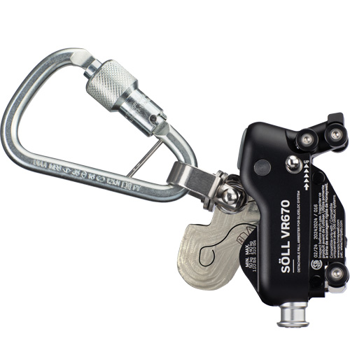 Dispositif antichute pour syst&egrave;me GlideLoc VR670 M & M Nord Ouest Inc