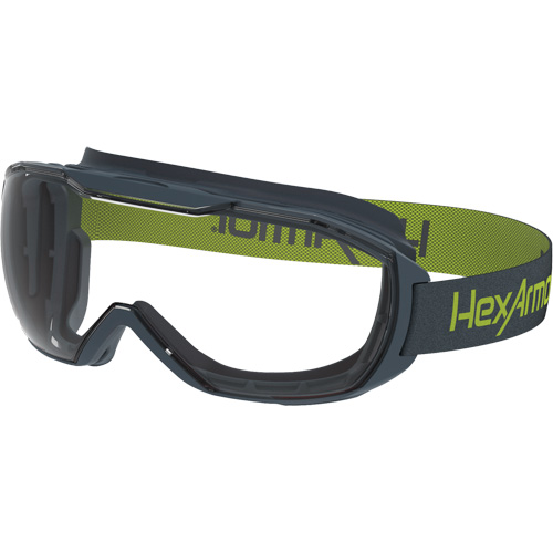 MX500 Safety Goggles, Clear Lens, Anti-Fog/Anti-Scratch, Indirect Vent M & M Nord Ouest Inc