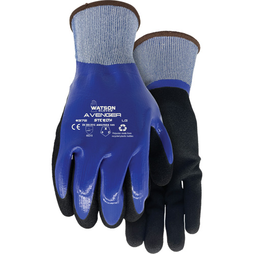 Gants Stealth Avenger 372, Petit, R&ecirc;vetement Nitrile, Calibre 15, Enveloppe en rPET M & M Nord Ouest Inc
