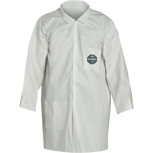 Sarrau de laboratoire ProShield 50, Microporeux, Blanc, Moyen M & M Nord Ouest Inc