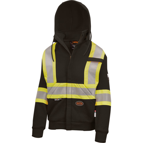 Heavyweight Safety Hoodie, Women's, X-Small, Black M & M Nord Ouest Inc