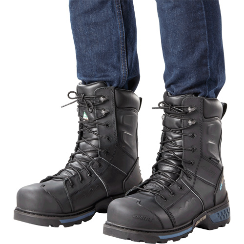 Ice Monster Men's Safety Boots, Leather, Puncture Resistant Sole, Size 10-1/2 M & M Nord Ouest Inc
