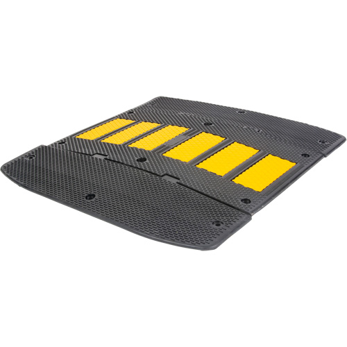Bosse de d&eacute;c&eacute;l&eacute;ration avec embouts d'extr&eacute;mit&eacute;s, Caoutchouc, 2' lo x 36" la x 1-1/4" h M & M Nord Ouest Inc