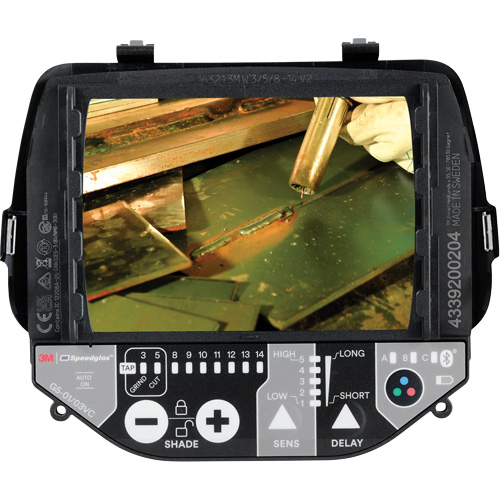 Speedglas G5 Auto-Darkening Variable Colour Filter, 2-4/5" W x 4-1/4" H Viewing Area, For Use With G5-01 and G5-03 helmets M & M Nord Ouest Inc