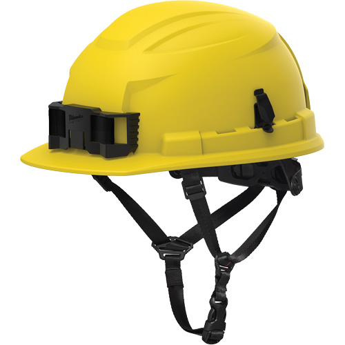 Casque de s&eacute;curit&eacute; BOLT &agrave; rebord avant, suspension &agrave; 4 points, Ventil&eacute;, ANSI type II/CSA type 2 M & M Nord Ouest Inc