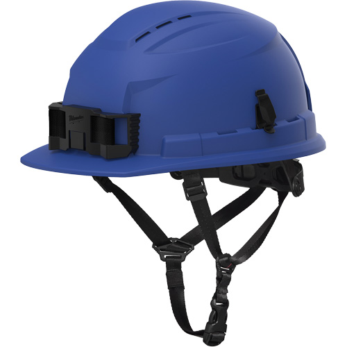 Casque de s&eacute;curit&eacute; &agrave; bordure avant BOLT, R&eacute;pond aux normes CSA type 2, Suspension Rochet, Ventil&eacute; M & M Nord Ouest Inc