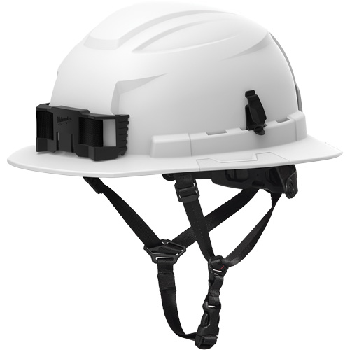 Casque de s&eacute;curit&eacute; &agrave; bordure complet BOLT, CSA type 2, Suspension Rochet, Non ventil&eacute; M & M Nord Ouest Inc