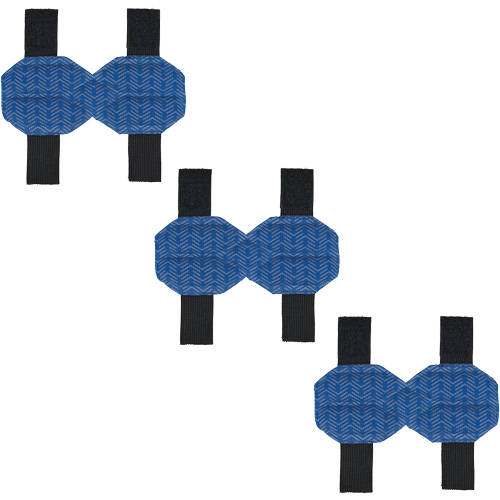 Chill-Its 6613 Moisture-Wicking Hard Hat Cooling Ratchet Pad M & M Nord Ouest Inc
