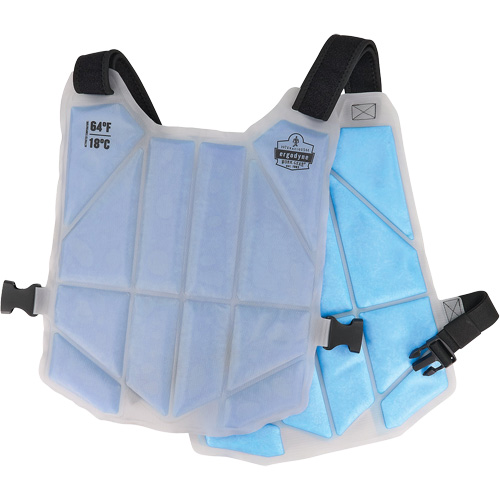 Chill-Its 6210 Phase Change Cooling Vest, One Size, Blue M & M Nord Ouest Inc