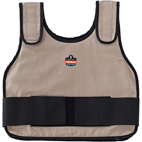Chill-Its 6235 Standard Phase Change Cooling Vest, Small/Medium, Khaki M & M Nord Ouest Inc