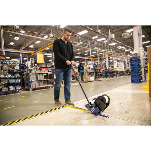 ToughStripe&reg; Max Floor Marking Tape, 2" x 100', Polyester, Black and Yellow M & M Nord Ouest Inc