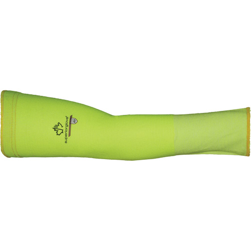 Max Cut Resistant Sleeves - X-Large, TenActiv, 12", ASTM ANSI Level A9, High Visibility Lime M & M Nord Ouest Inc