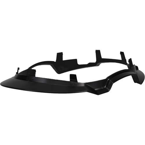Bordure &eacute;troite compl&egrave;te &agrave; agrafe pour casque d'alpiniste RZRBack, blanc M & M Nord Ouest Inc