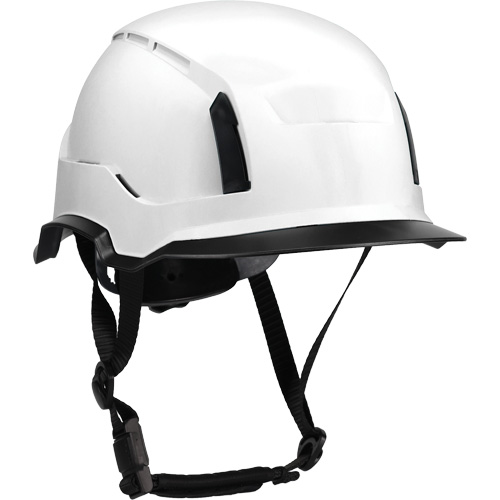 Bordure &eacute;troite compl&egrave;te &agrave; agrafe pour casque d'alpiniste RZRBack, blanc M & M Nord Ouest Inc