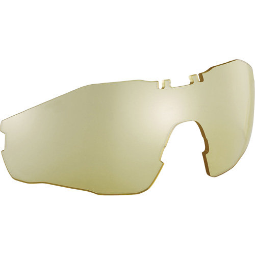 MY6 Safety Glasses Replacement Lens, Anti-Fog/Anti-Scratch, Amber, MY6 M & M Nord Ouest Inc