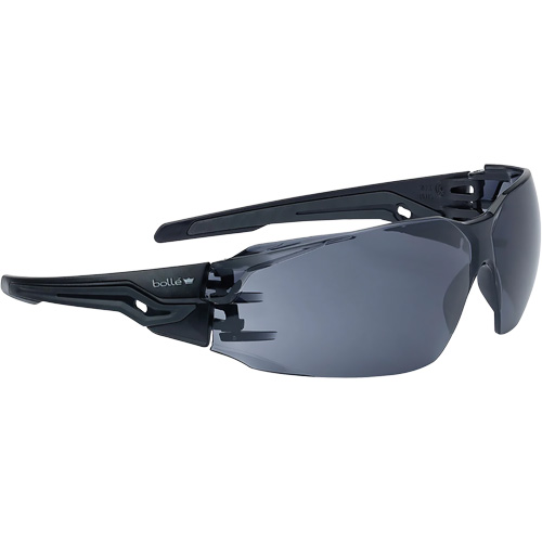 Silex+ BSSI Safety Glasses, Smoke/Grey Lens, Anti-Fog/Anti-Scratch, ANSI Z87+ M & M Nord Ouest Inc
