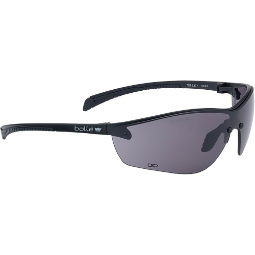 Silium+ BSSI Safety Glasses, Smoke/Grey Lens, Anti-Fog/Anti-Scratch, ANSI Z87+ M & M Nord Ouest Inc