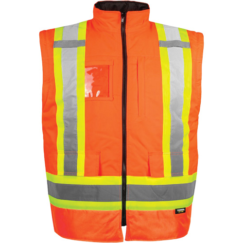 High-Visibility 7-in-1 Jacket, Polyester, High Visibility Orange, 3X-Large M & M Nord Ouest Inc