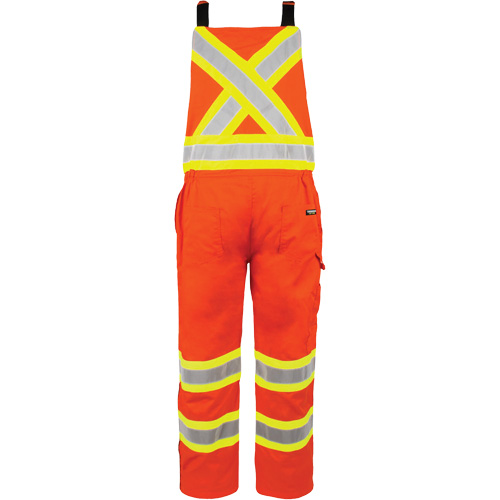 Salopette non doubl&eacute;e haute visibilit&eacute;, T-Grand, Orange haute visibilit&eacute; M & M Nord Ouest Inc