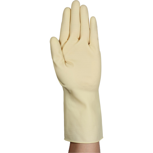 AlphaTec&reg; 87-137 Lightweight Natural Gloves, Size 9, 11.8" L, Rubber Latex, 16-mil M & M Nord Ouest Inc
