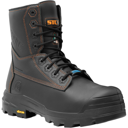 Bottes de travail Metpro Flex avec protecteur m&eacute;tatarsien, Cuir, Taille 10, Imperm&eacute;able M & M Nord Ouest Inc