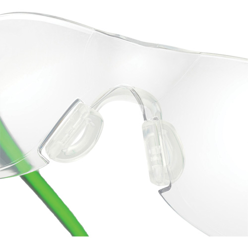 Lunettes de s&eacute;curit&eacute; gris/vert Adapt Lite, Lentille Transparent, Antibu&eacute;e/Anti-&eacute;gratignures, ANSI Z87+/R&eacute;pond ou surpasse la norme CSA Z94.3 M & M Nord Ouest Inc
