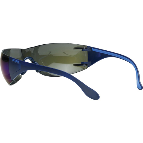 Lunettes de s&eacute;curit&eacute; Adapt Lite, Lentille Miroir bleu, Antibu&eacute;e/Anti-&eacute;gratignures, ANSI Z87+/R&eacute;pond ou surpasse la norme CSA Z94.3 M & M Nord Ouest Inc