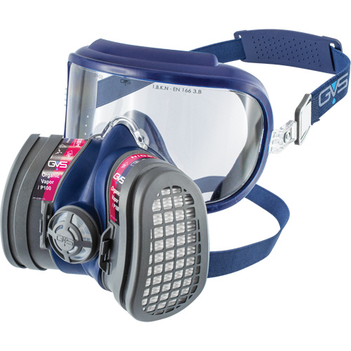 Elipse Integra&reg; Low Profile OV-P100 NIOSH Respirator with Replacement Filters, Elastomer/Thermoplastic, Small/Medium M & M Nord Ouest Inc