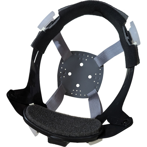 Suspension &agrave; quatre points LIDGUARD pour casquette & casque &agrave; bordure compl&egrave;te, Rochet M & M Nord Ouest Inc