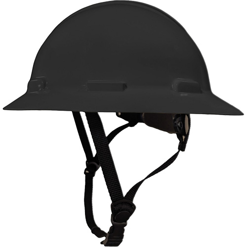 Casque de s&eacute;curit&eacute; &agrave; bordure compl&egrave;te LIDGUARD avec mentonni&egrave;re, R&eacute;pond aux normes CSA type 2, Suspension Rochet, Ventil&eacute; M & M Nord Ouest Inc