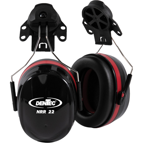 Cache-oreille SEALTEC de s&eacute;rie 500 avec bras doubles en acier inoxydable, Fixation pour casque, 26 dB NRR dB M & M Nord Ouest Inc