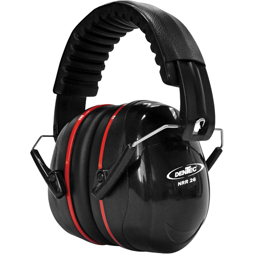 Cache-oreille SEALTEC de s&eacute;rie 500 avec bras doubles en acier inoxydable, Bandeau repliable, 26 dB NRR dB M & M Nord Ouest Inc