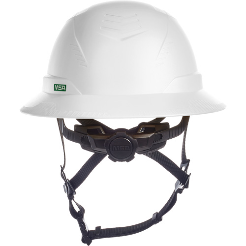 V-Gard H2&reg; Full Brim Safety Helmet, Ratchet Suspension, Non-Vented M & M Nord Ouest Inc