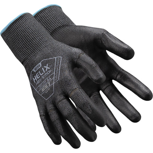 Gants d&eacute;chirables Helix 3058, 12/3T-Grand, Calibre 18, Rev&ecirc;tement Polyur&eacute;thane, ASTM ANSI niveau A4/EN 388 niveau D M & M Nord Ouest Inc