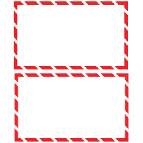 &eacute;tiquettes SIMDUT 200/pqt, Papier, Rouleau, 4-3/4" lo x 8-1/2" la M & M Nord Ouest Inc