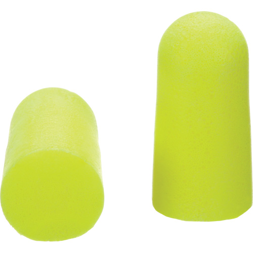 Bouchons d'oreilles n&eacute;on jaune E-A-Rsoft, Vrac - Sac en poly M & M Nord Ouest Inc