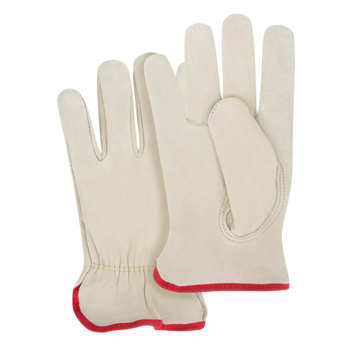 Gants pour conducteurs &agrave; ajustement serr&eacute;, 2T-Grand, Paume en Cuir fleur de vache M & M Nord Ouest Inc