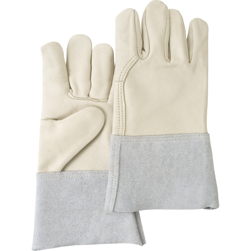 Standard-Duty Work Gloves, Large, Grain Cowhide Palm M & M Nord Ouest Inc