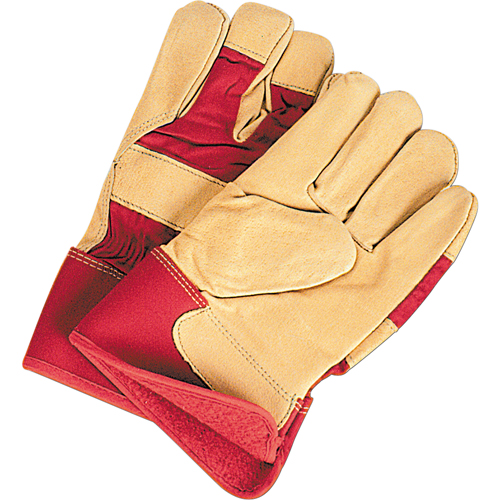 Superior Warmth Winter-Lined Fitters Gloves, Large, Grain Pigskin Palm, Thinsulate Inner Lining M & M Nord Ouest Inc