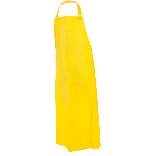 PVC Apron, PVC, Yellow, 35" W x 45" L M & M Nord Ouest Inc